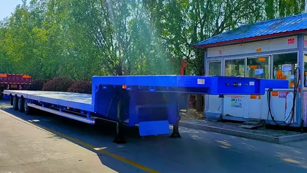 Ang light high-low deck na semi-trailer ay humahantong sa mahusay na logistik