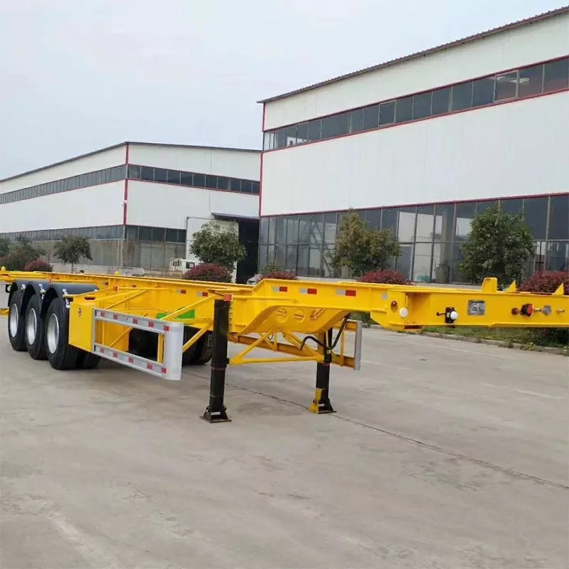 Paano Napapabuti ng Container Skeleton Semi-trailer ang Modernong Container Transportation Efficiency?