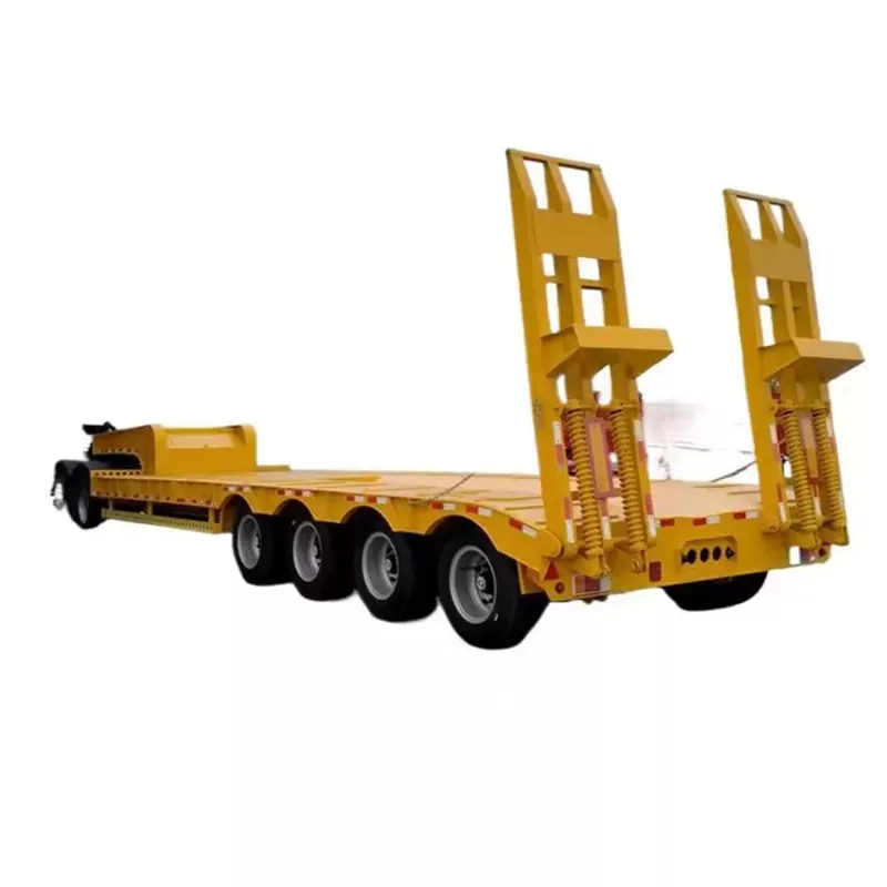 4-Axle Lowboy Semi-Trailer