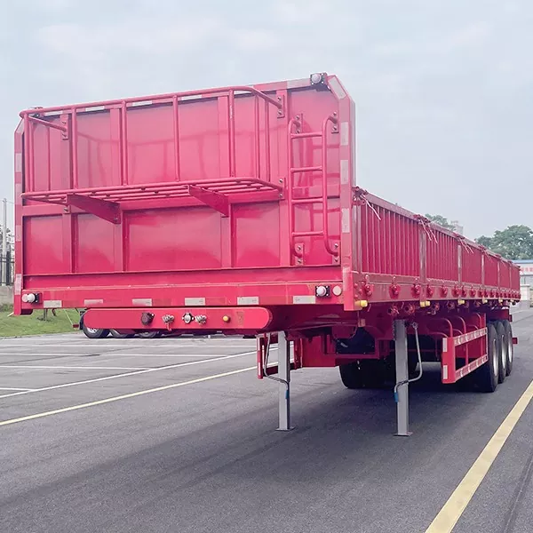 Magaan na Side-Tipping Dump Semi-Trailer