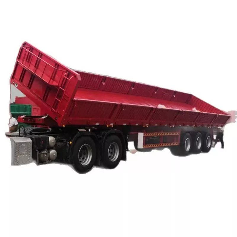 Semi-Trailer ng Single-Side-Tipping Dump