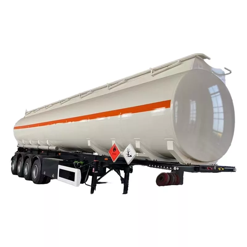Hindi kinakalawang na Steel Tank Semi-Trailer