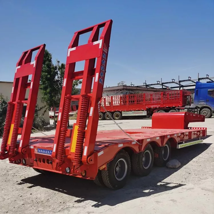 Karaniwang Drop-Deck Semi-Trailer