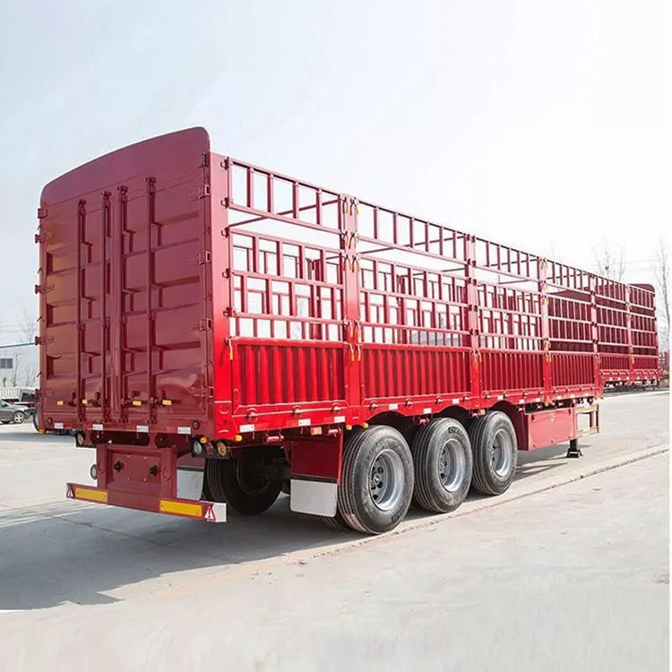 Karaniwang Stake/Bakod Semi-Trailer
