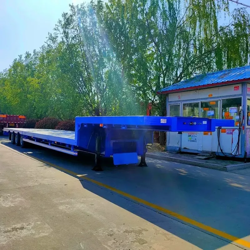 Karaniwang Step-Deck Semi-Trailer
